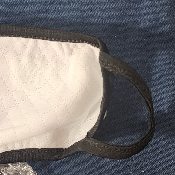 Purple White and Black Police Blue Line American Flag Light Reusable Face Mask - Picture 8 of 16